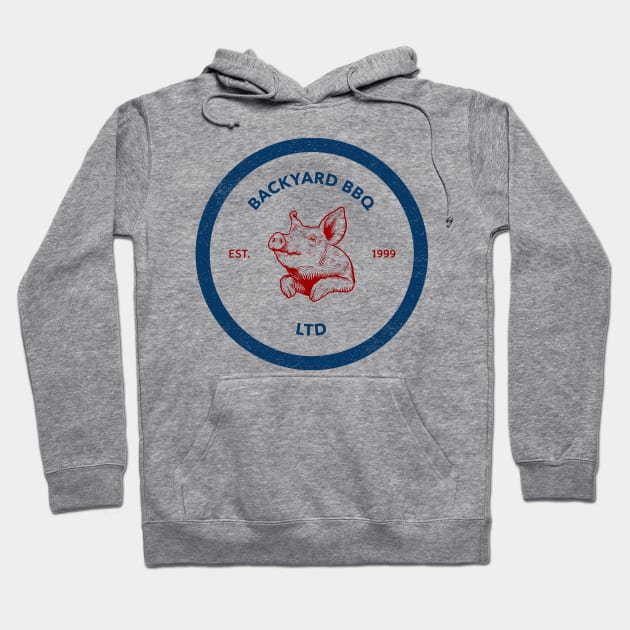 Backyard BBQ Ltd. Hoodie by Printed Passion